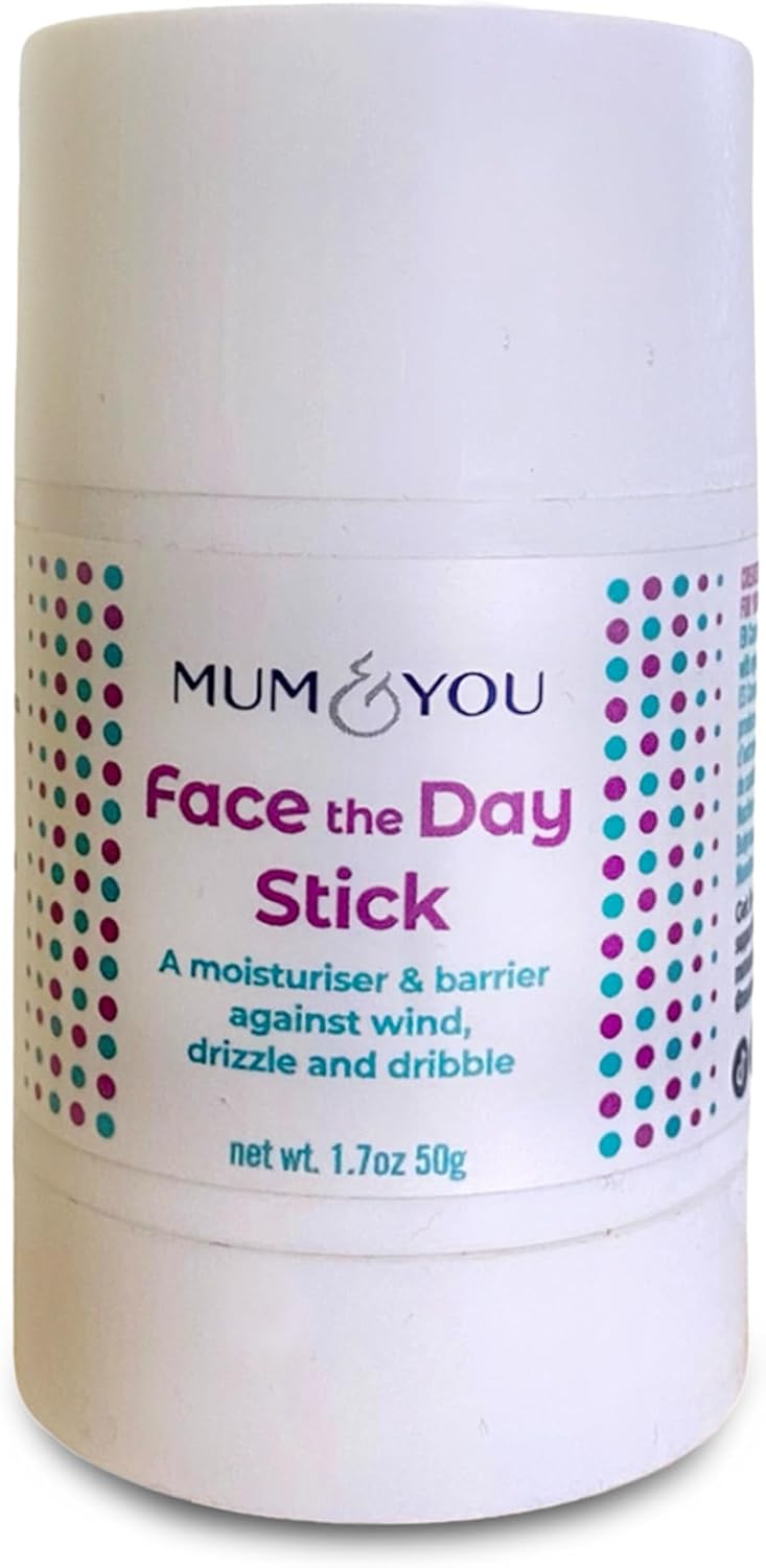 Mum & You Baby Face the Day Stick – Natural baby Moisturiser with Sunflower, Coconut Oil & Shea Butter, Soothes Eczema, Teething Protection, Dribble Rash & Protects Skin in Winter, Cold & Dry Weather