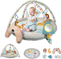 Baby Play Mat, Activity Gym Play Mat for Newborn with Hanging Toys