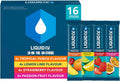 Liquid I.V. Hydration Multiplier Electrolyte Powder Mix Variety Pack, Lemon Lime, Passionfruit, Strawberry and Tropical Punch Flavours, for Fast Hydration & Energy, 16 Sachet Sticks