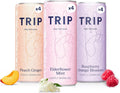 TRIP CBD Drink, Sparkling Mixed Pack Fizzy Drink, Low Calorie, Vegan (Pack of 12 x 250ml)