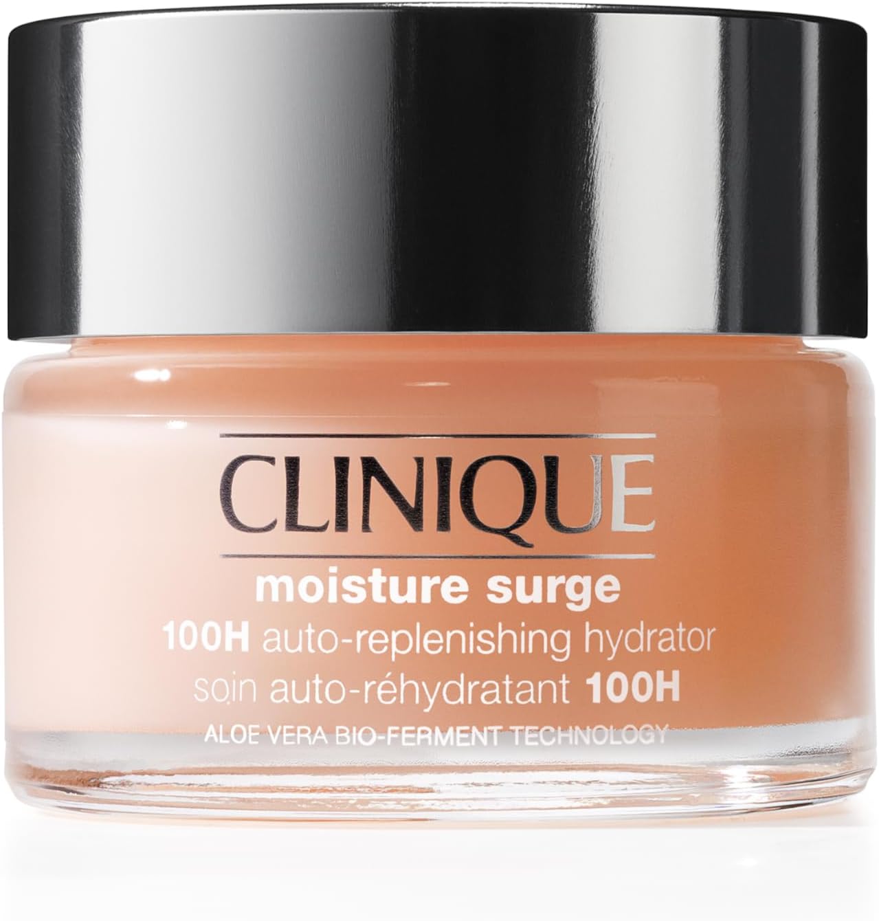 Clinique Moisture Surge 100H Auto-Replenishing Hydrator Oil Free Face Moisturiser With Hyaluronic Acid + Aloe Vera Bioferment For All Skin Types | Hydrating + Moisturising