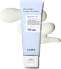 COSRX Ultra-Light Invisible Sunscreen SPF 50 Face Moisturiser, PA++++ Korean Sunscreen, Non Oily Sun Cream, UVA/UVB Protection, Daily Hydrating Sun Lotion, No White Cast 50ml